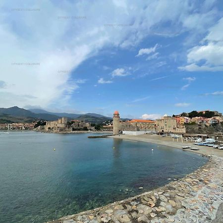 4Pa72 - Magnifique Appartement Pour 4 Dans Residence Avec Piscine Et Parking Collioure Exterior foto